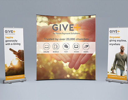 GivePlus Event Booth — experiential and event design