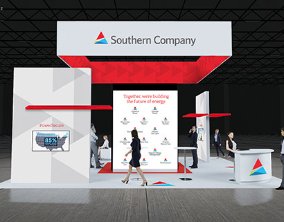 Southern Company Event Booth — experiential and event design